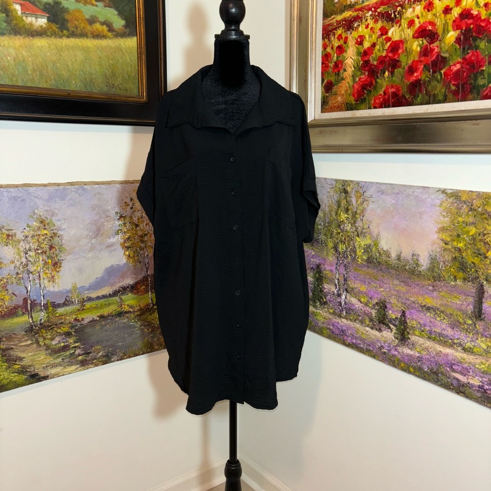 ZENANA button down shirt size 2X